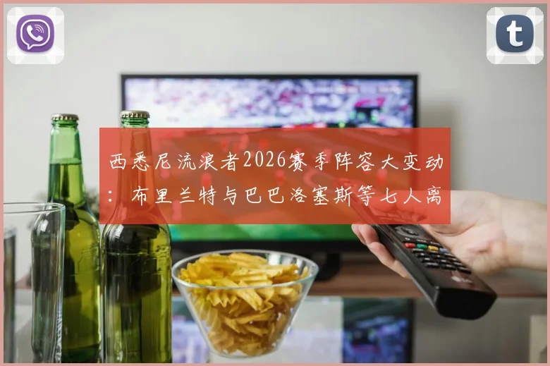 西悉尼流浪者2026赛季阵容大变动:布里兰特与巴巴洛塞斯等七人离队去向分析